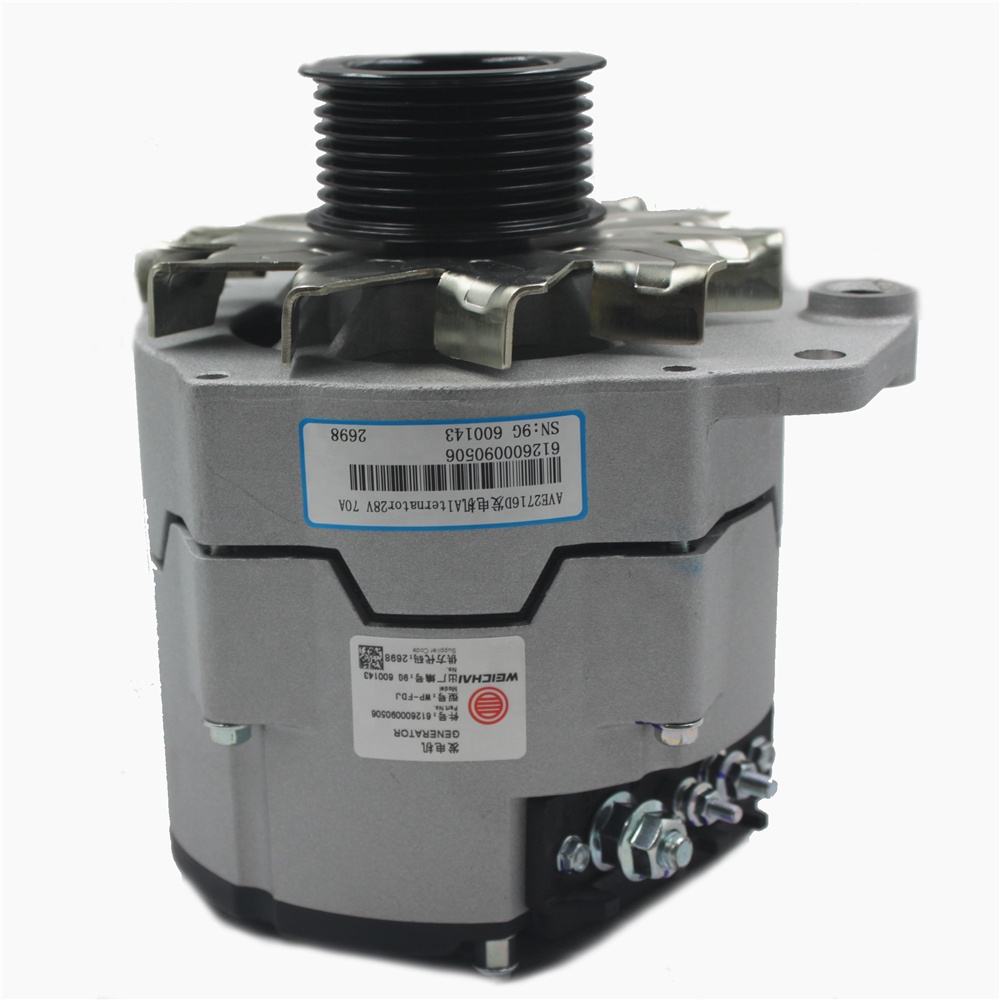 612600090506 รถบรรทุก WD615 WP10 ชิ้นส่วนเครื่องยนต์กระแสสลับสำหรับ Weichai Sinotruck Shacman