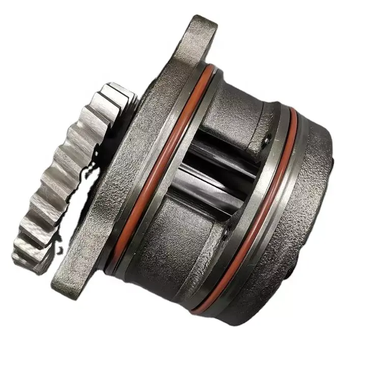 Shacman รถบรรทุก Cummins QSM11 ISM11 ปั้มน้ำมันเครื่องยนต์ดีเซล 4003950Sinotruk Howo Shacman Weichai สำหรับ WD615 WD618 ชิ้นส่วนเครื่องยนต์รถบรรทุกประกอบล้อมู่เล่เหล็กใหม่
